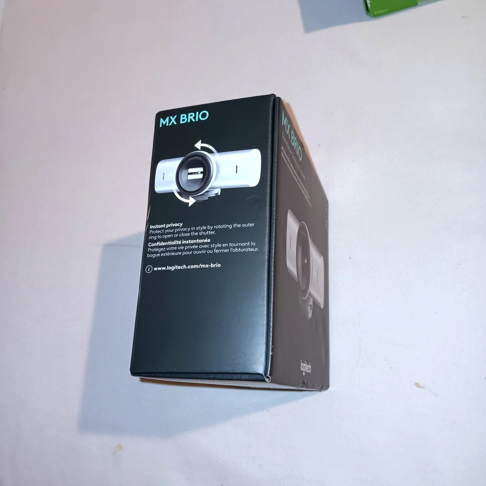 Logitech MX Brio 4K Ultea HD Webcam Pale Grey
